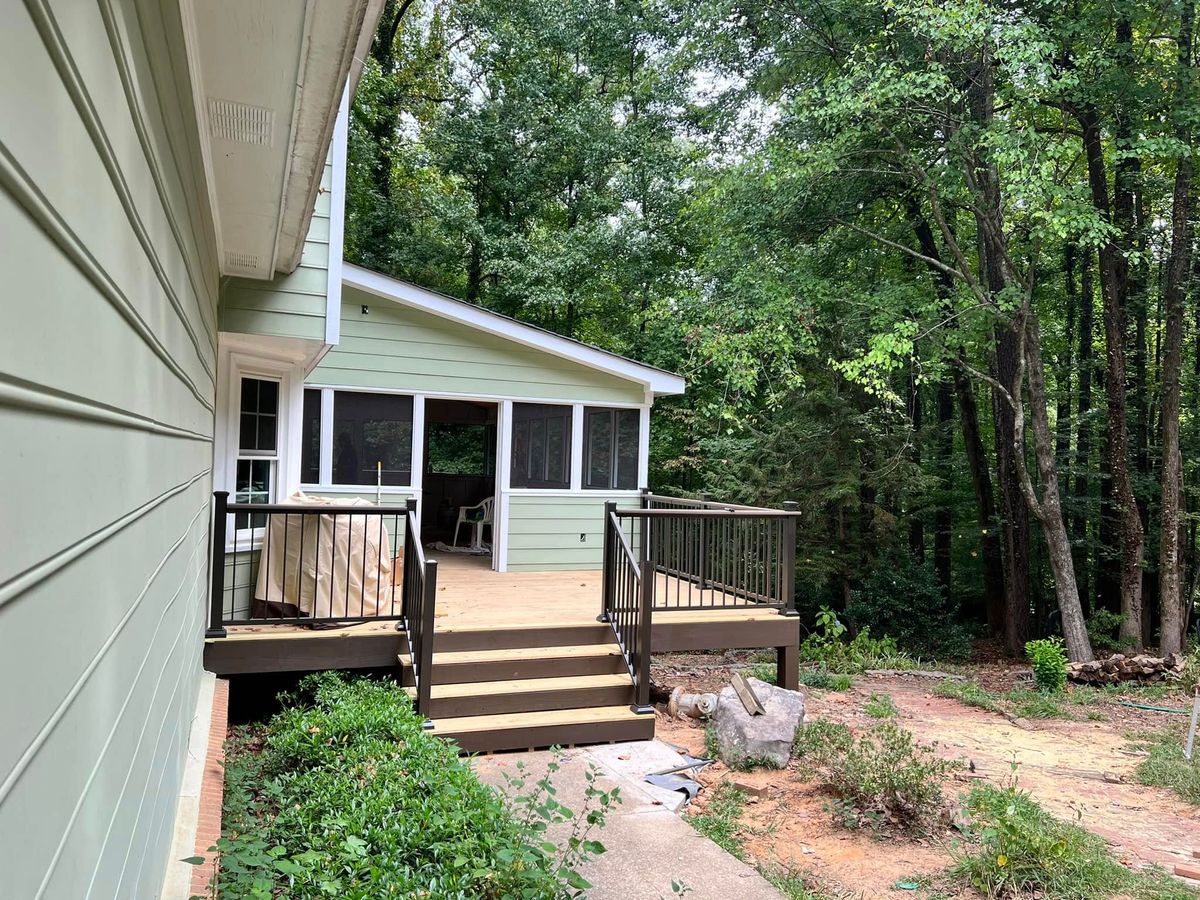Deck & Patio Installation for Keith Construction in Covington, GA
