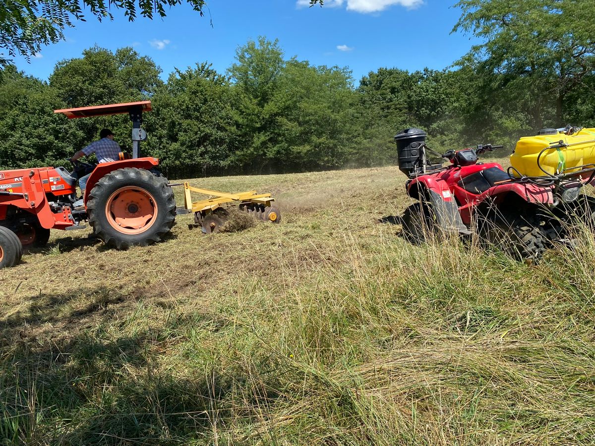 Spraying & Mowing for Two Young Bucks in Leon, IA