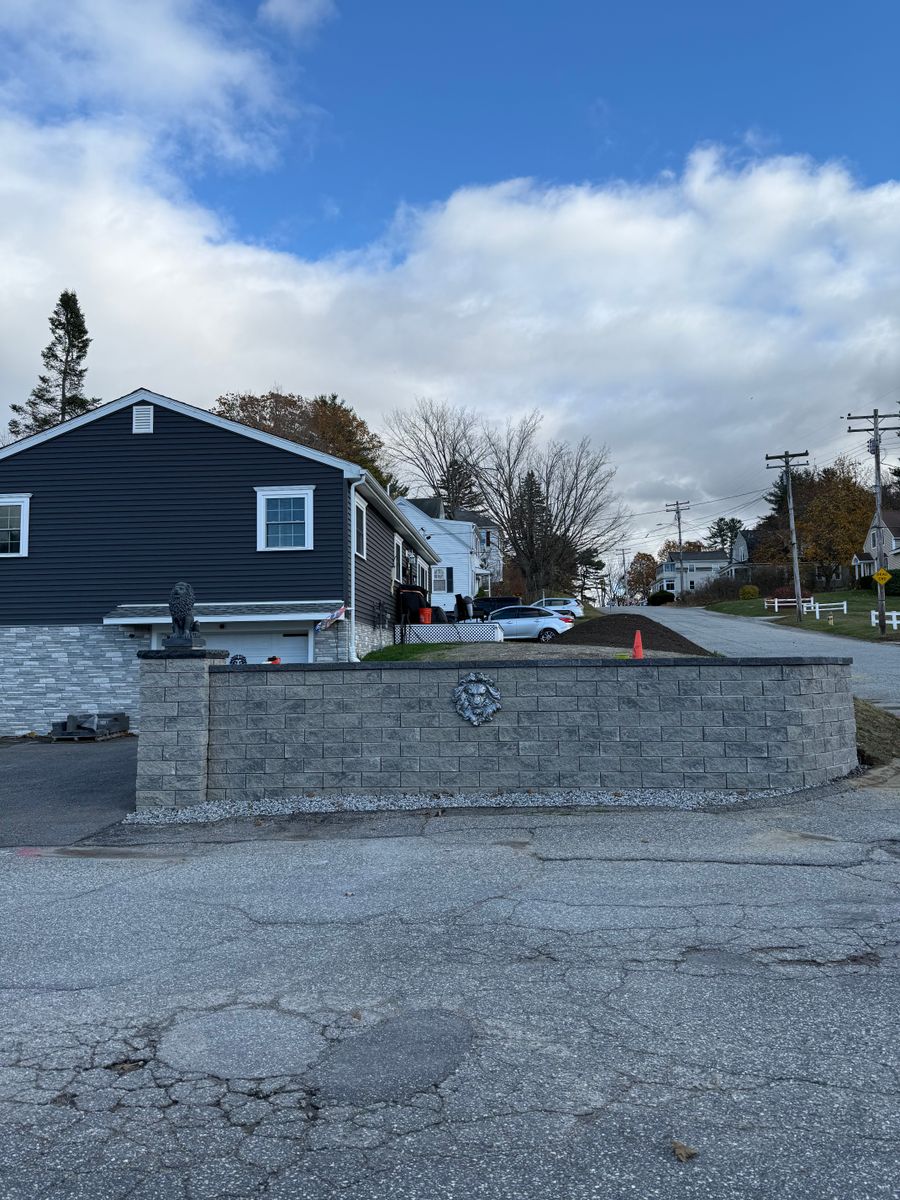 Custom Outdoor Spaces for Smythe’s Stonework & Masonry in Buxton, ME