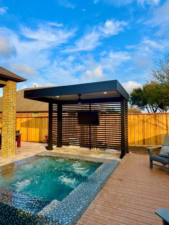 Patio Covers for Starside Construction in Santa Fe, TX