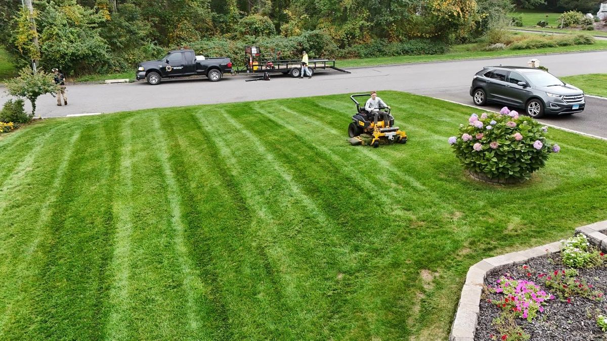 Weekly Lawn Maintenance for Ace Landscaping in Trumbull, CT