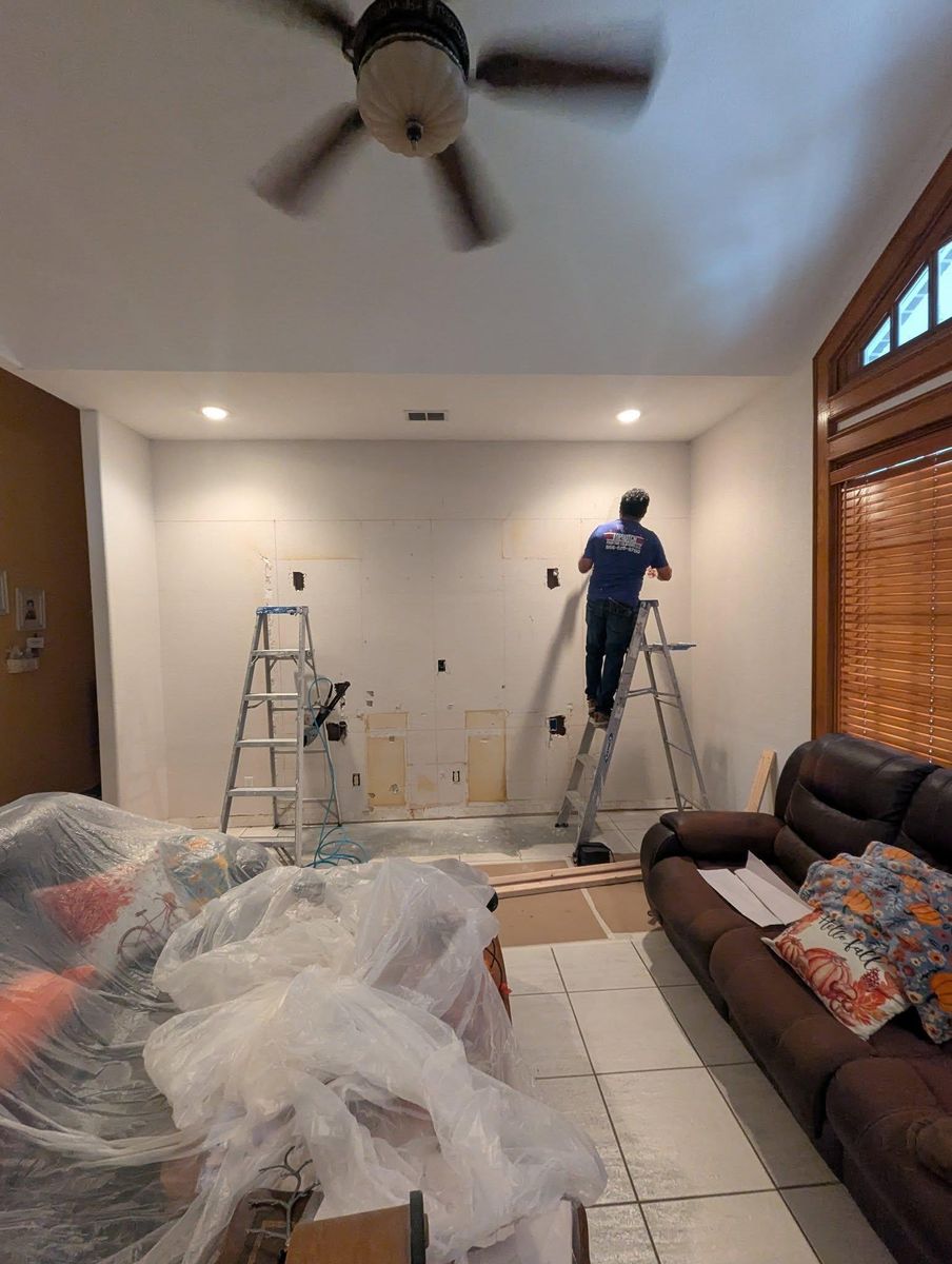 Bathroom Renovation for TopNotch Painting Solutions LLC in McAllen, TX