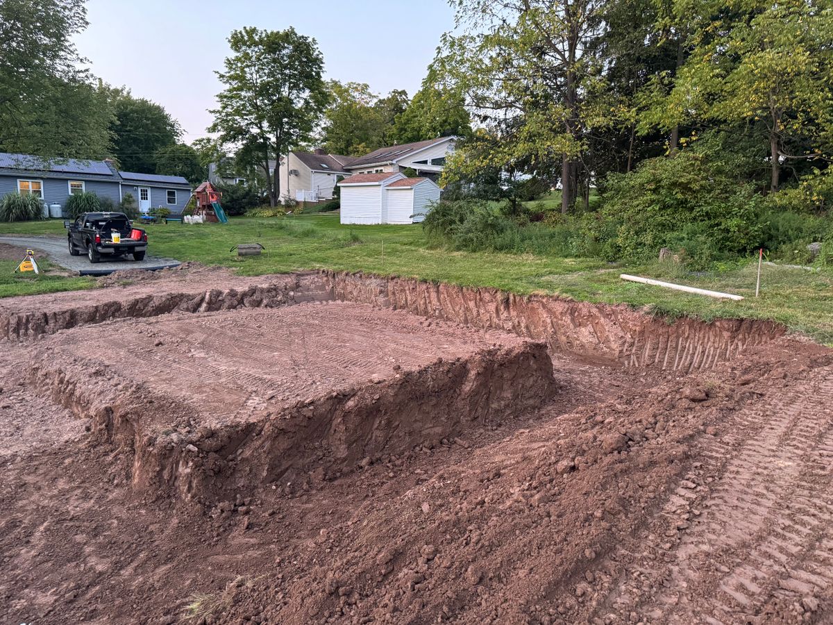 Site Work for Lennon Land Management in Suffield, CT