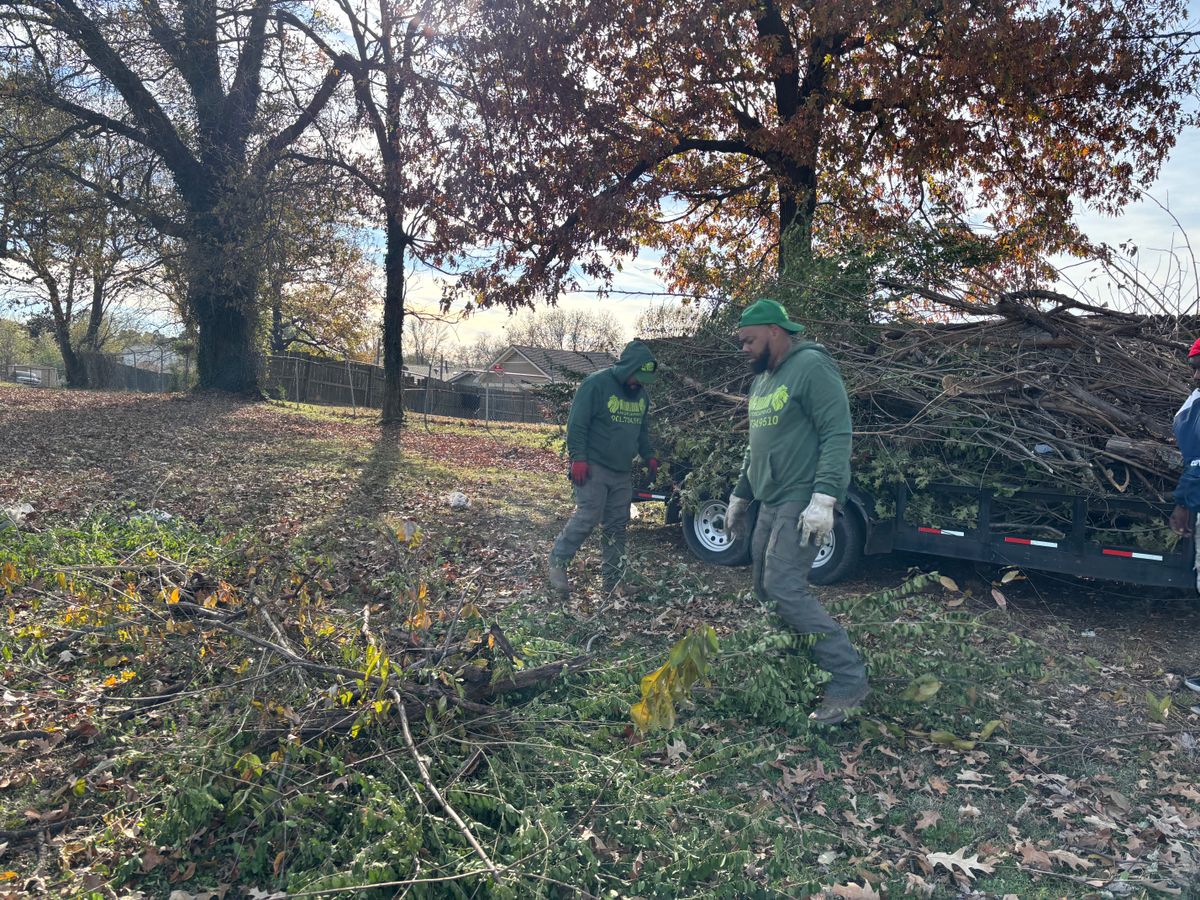 Fall Clean Up for Kingdom Landscaping in Memphis, TN