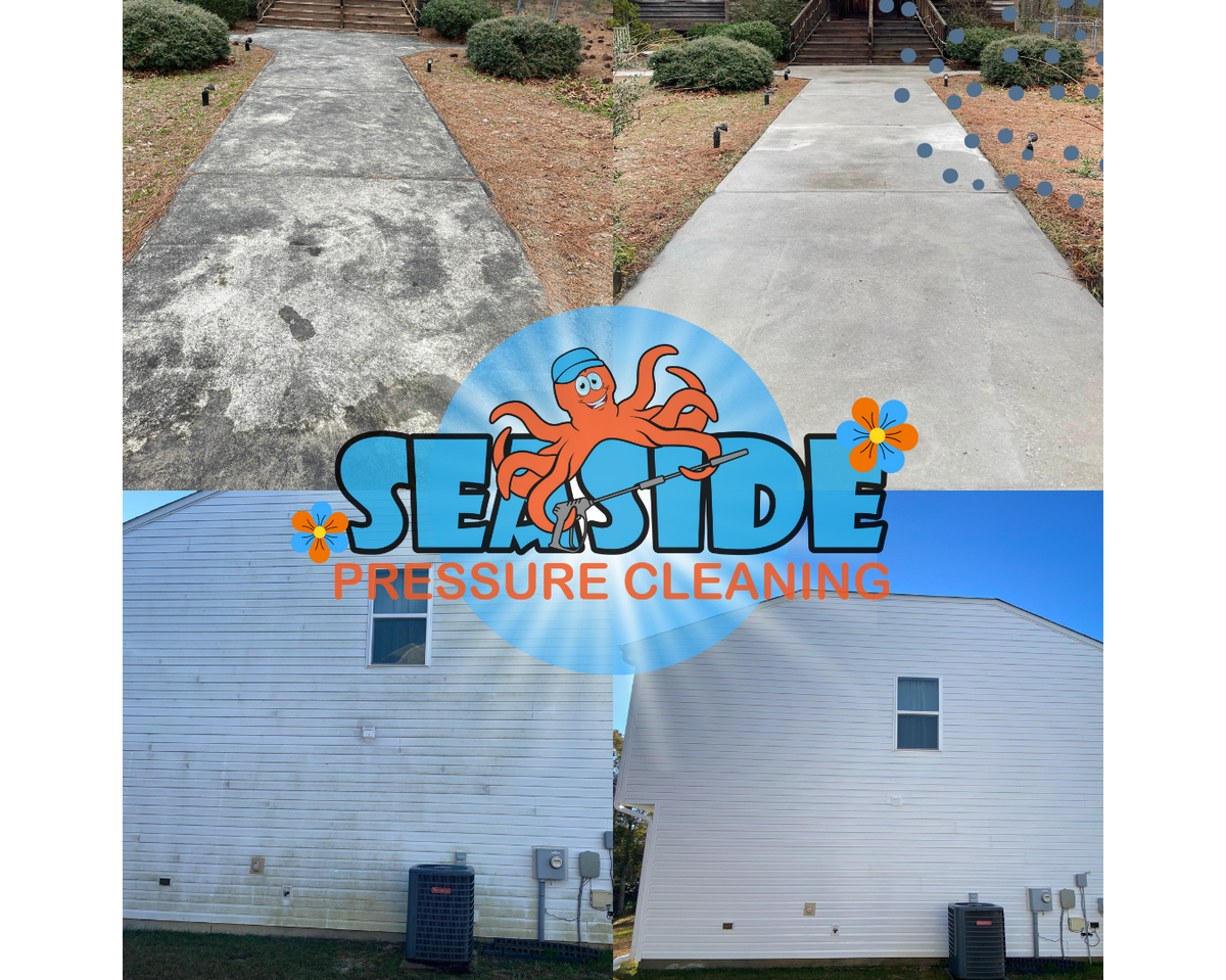 Line Striping and Marking for Seaside Pressure Cleaning & Asphalt Maintenance in Wilmington, North Carolina