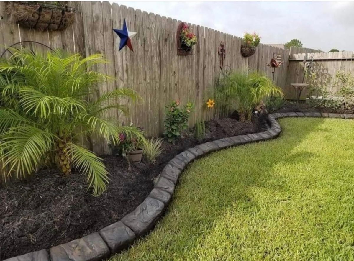 Landscaping for Texas Curb N Borders in Houston, TX