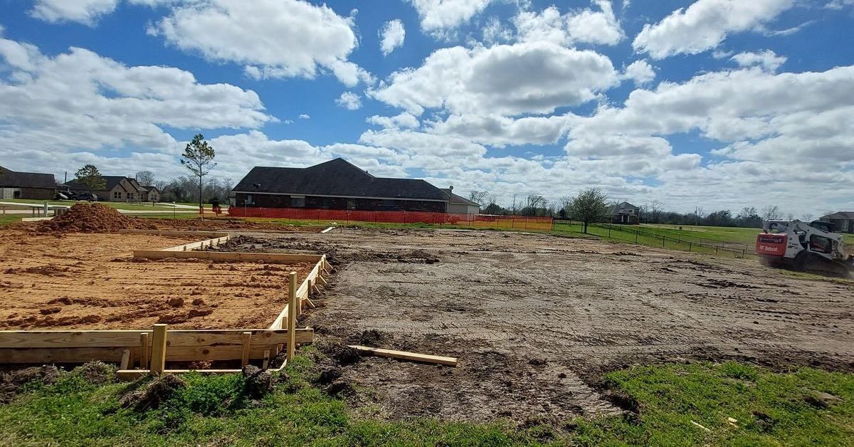 Dirt Work for Slabs on Grade - Concrete Specialist in Spring, TX