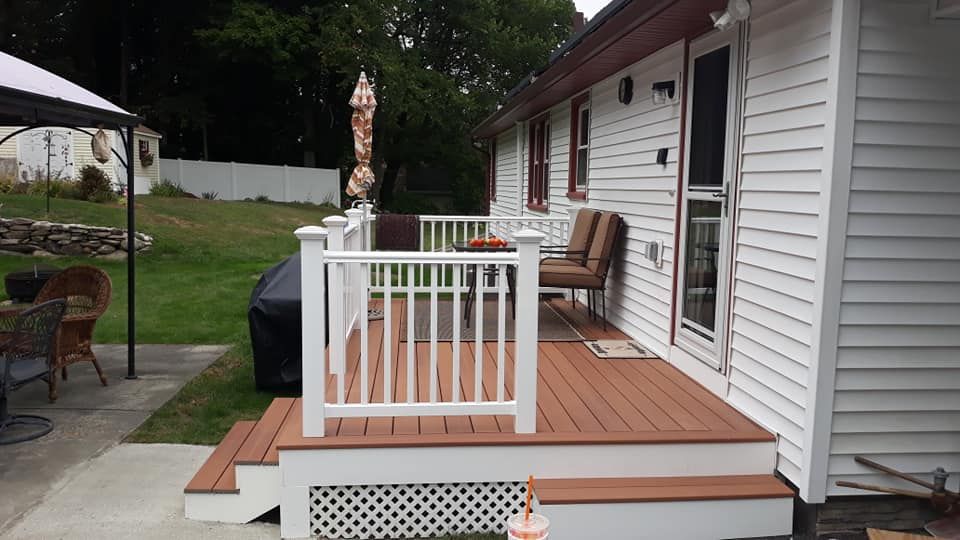 Deck & Patio Installation for INTUIT CONSTRUCTION in Plattsburgh, NY