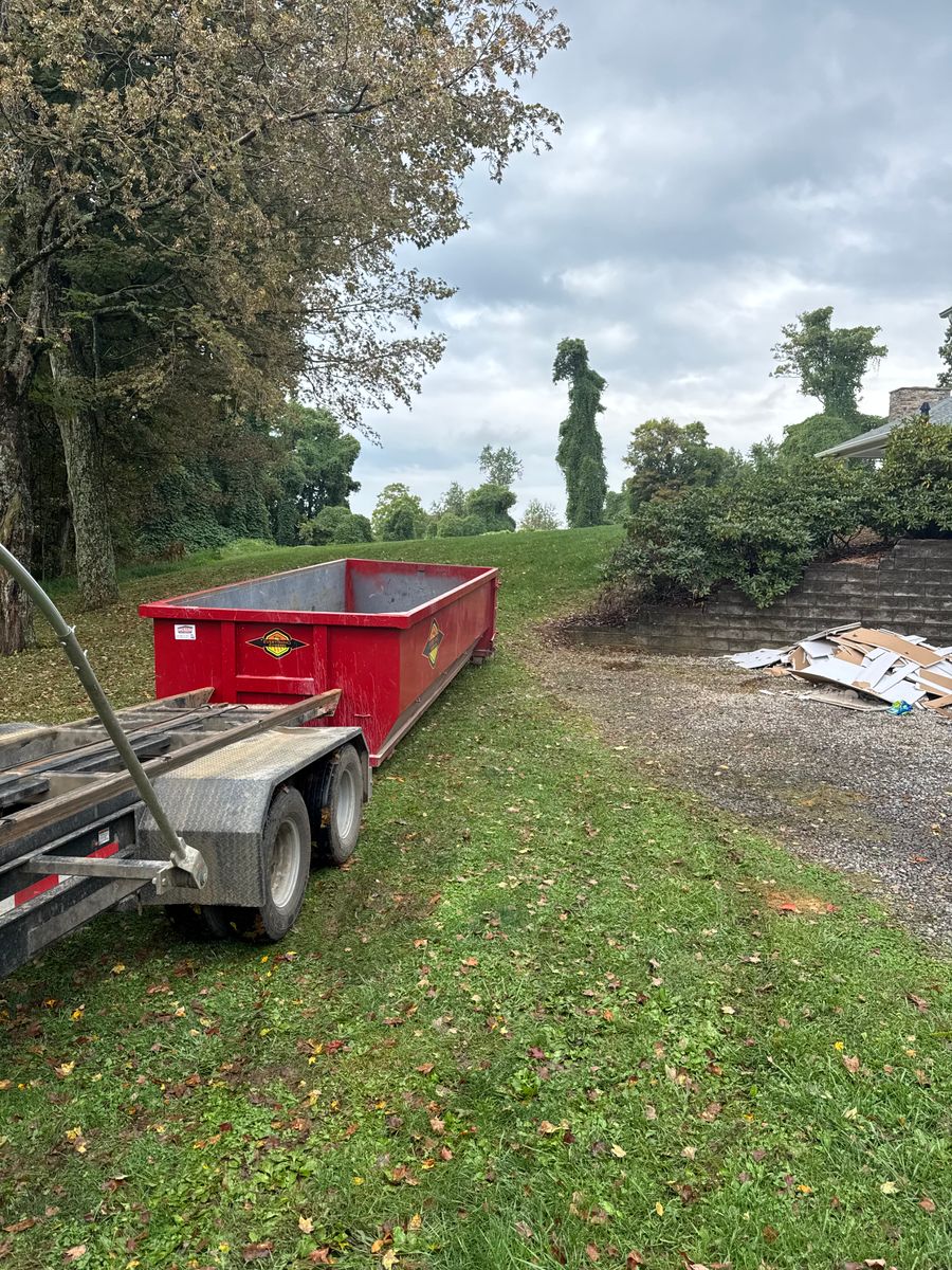 Dumpster Rental for Everything Outdoors in Abingdon, VA