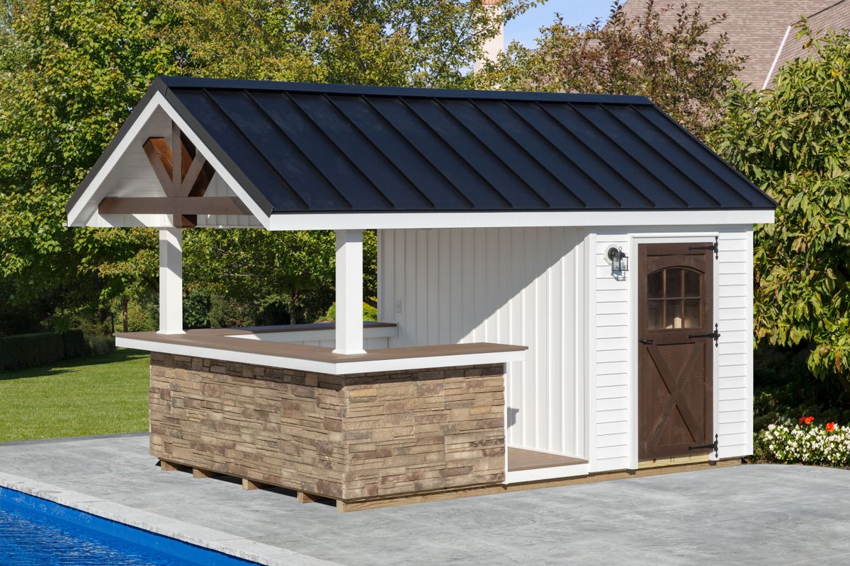 Pool House Villa for Old Glory Sheds & Outdoors in Strasburg, PA