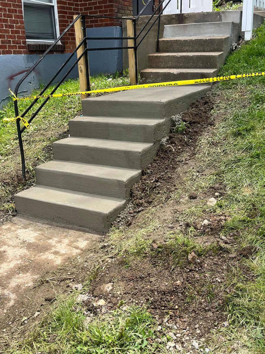 Concrete Patios for Backbone Construction Services in Clinton, PA