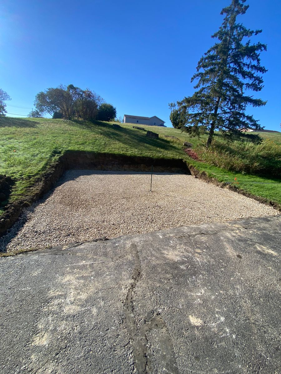 Patio Design & Installation for TDC Excavating in Dubuque, IA