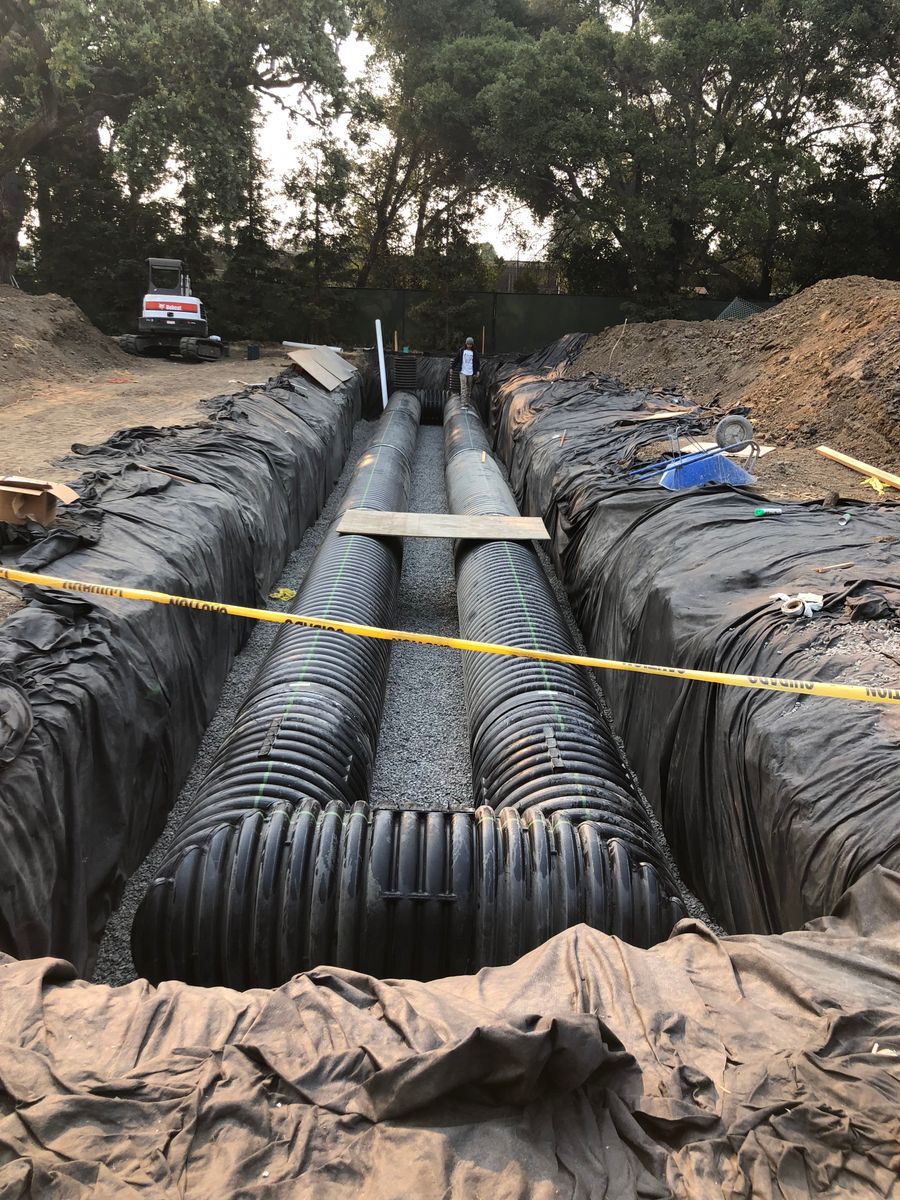 Drainage for Morales Concrete in Santa Clara, CA