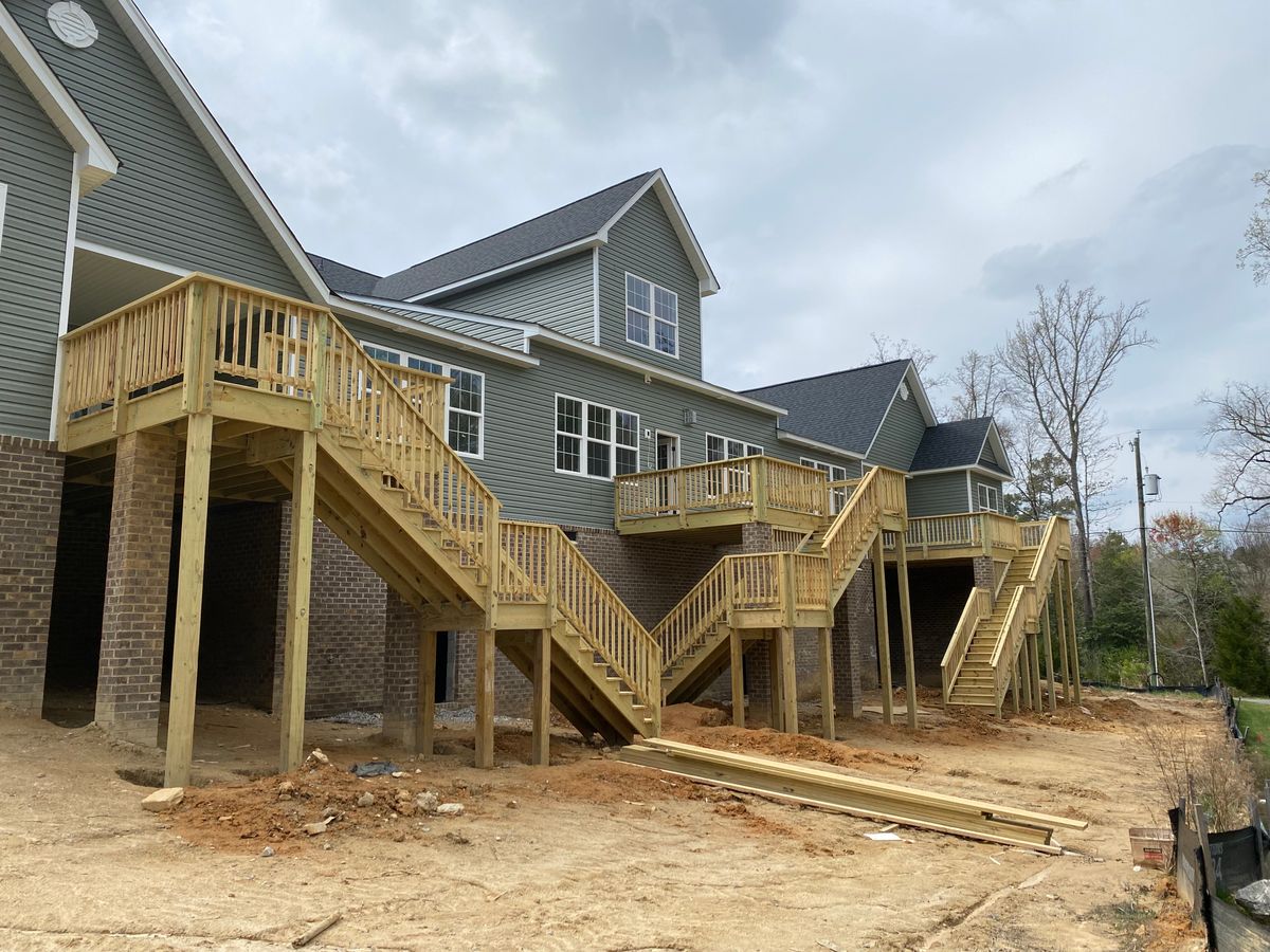 Wood Decks for Lester Contracting LLC in Richmond, VA