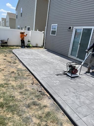 Concrete Flatwork for Arce’s concrete finishing in Winston Salem, NC