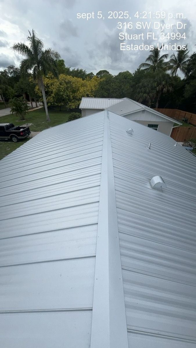 Roof Replacement for Ridgecap Roofing in Port St. Lucie, FL