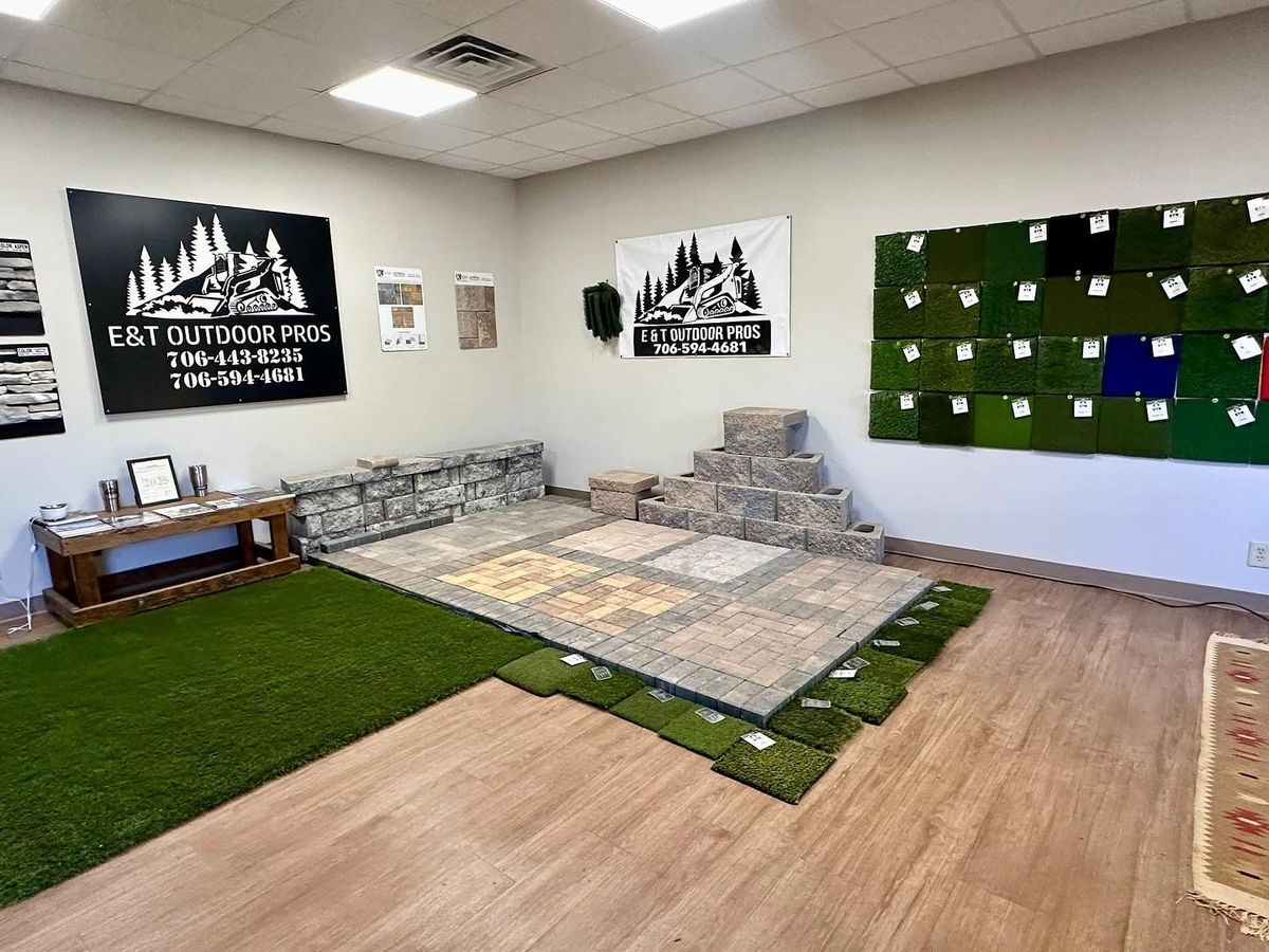 Landscaping Installs for E&T Outdoor Pros in LaGrange, GA