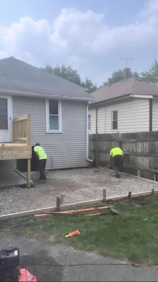 Patio Design & Installation for Luna Dynasty Concrete in Chicago, IL