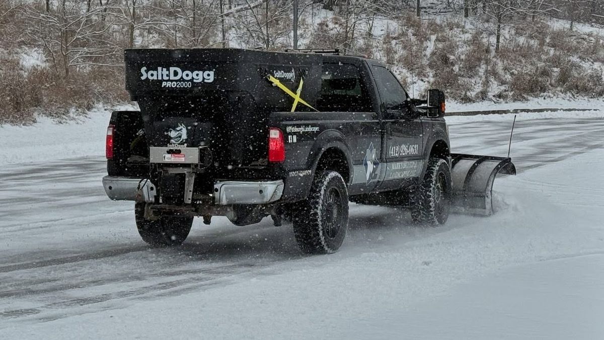 Snow Removal for Mark's Multiple Landscaping in Pittsburgh, PA