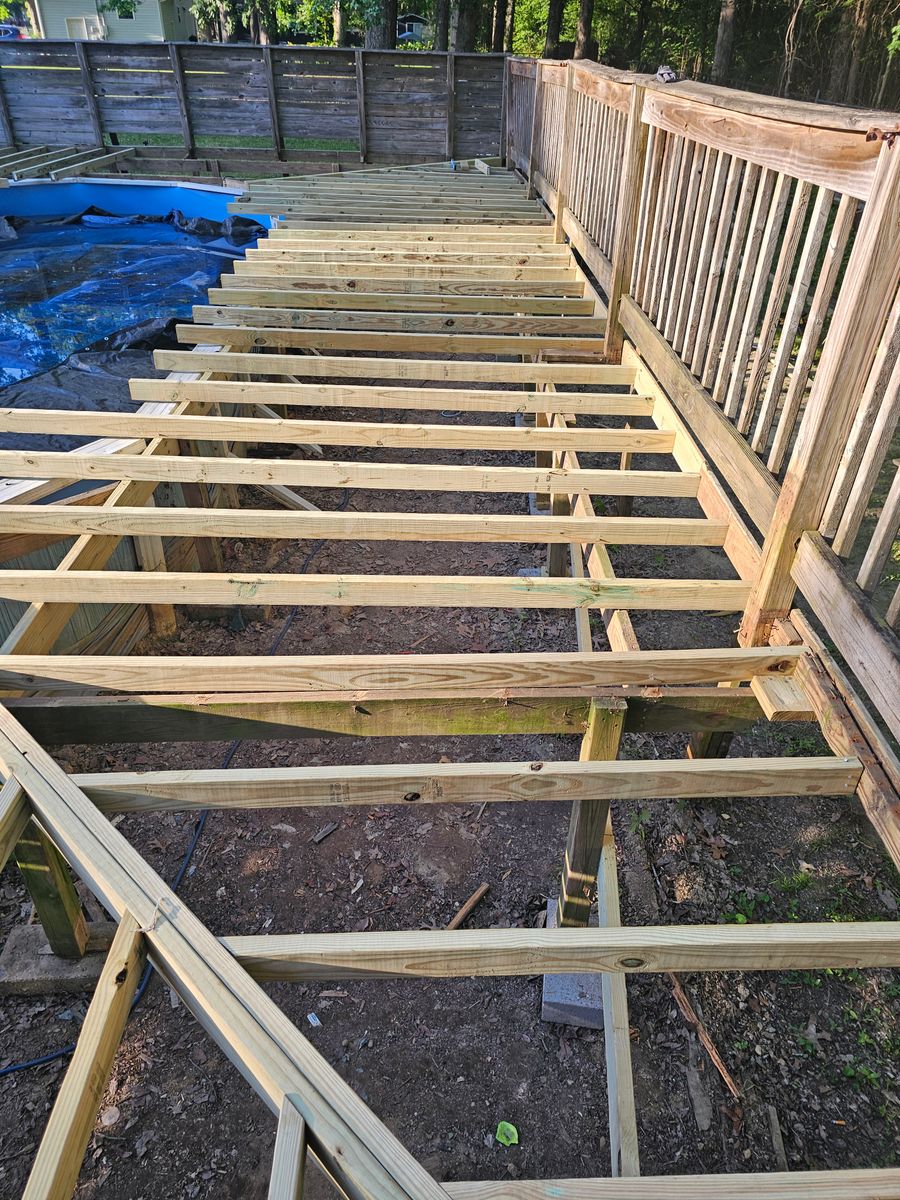 Decking for A&D Home Improvements in Cleveland, TN