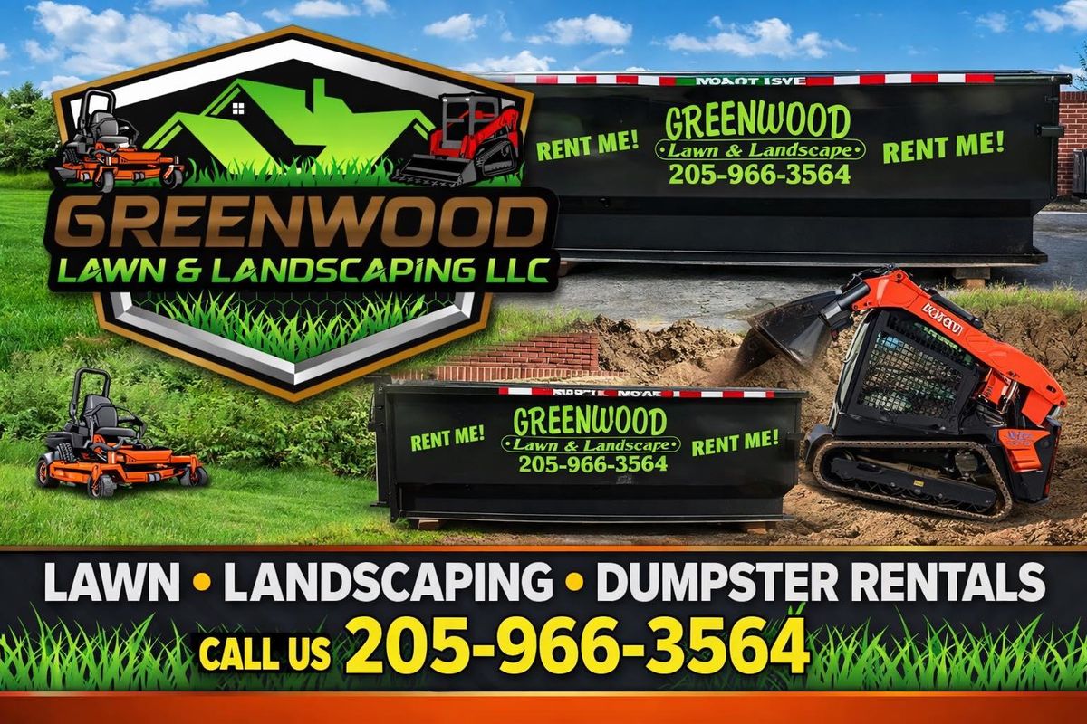 Skid Steer Work for Greenwood Lawn & Landscaping LLC in Talladega, Alabama