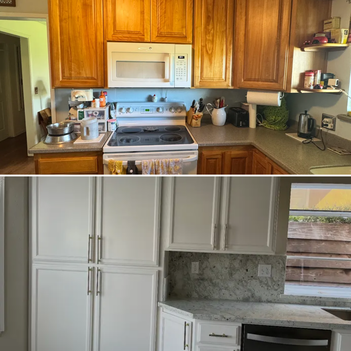 Cabinet Refinishing for Fred's Painting in Turlock, CA