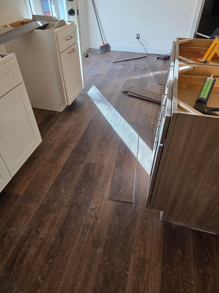 Luxury Vinyl Flooring for Jason Tench Flooring LLC in Richmond, VA