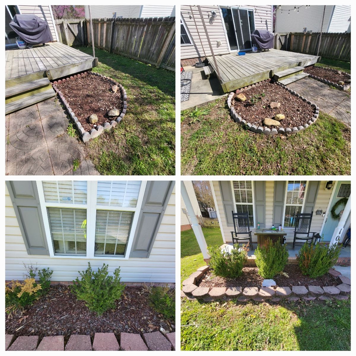 Flower Bed Work for Heroy's Lawn Services in Jacksonville, North Carolina
