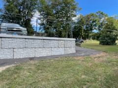 Hardscapes/retaining walls for Triple C’s Excavation in Ashford, CT