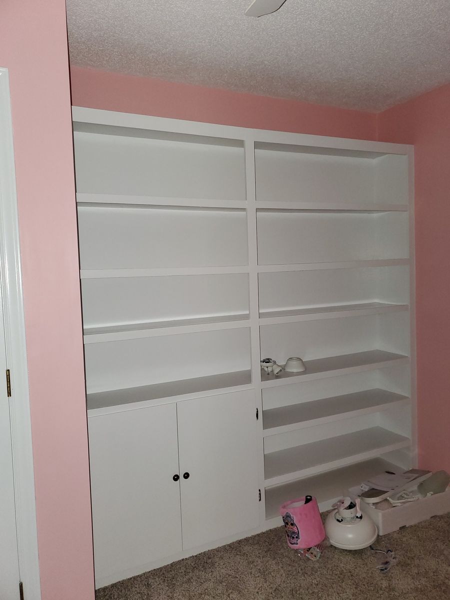 Cabinet Painting for Levi's Painting in Rockwell, NC