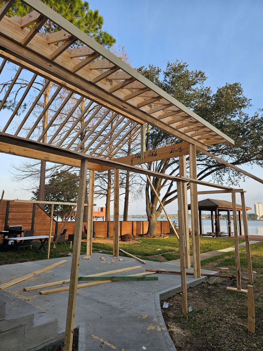 Framing for Hockley Frame and Siding LLC in Hockley, TX