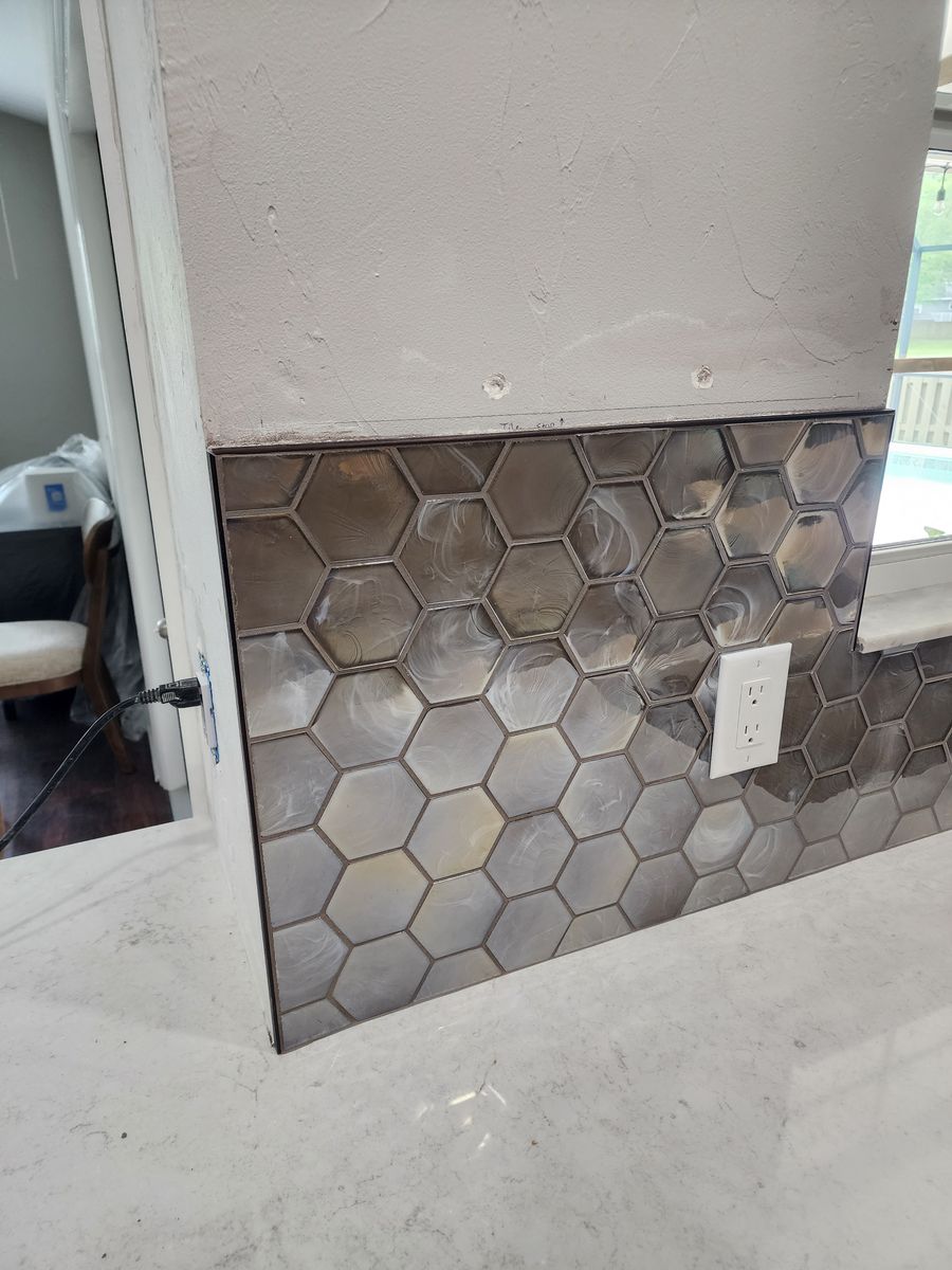 Kitchen Backsplash Tiling for Elite Custom Tile Installations in Ocala, FL