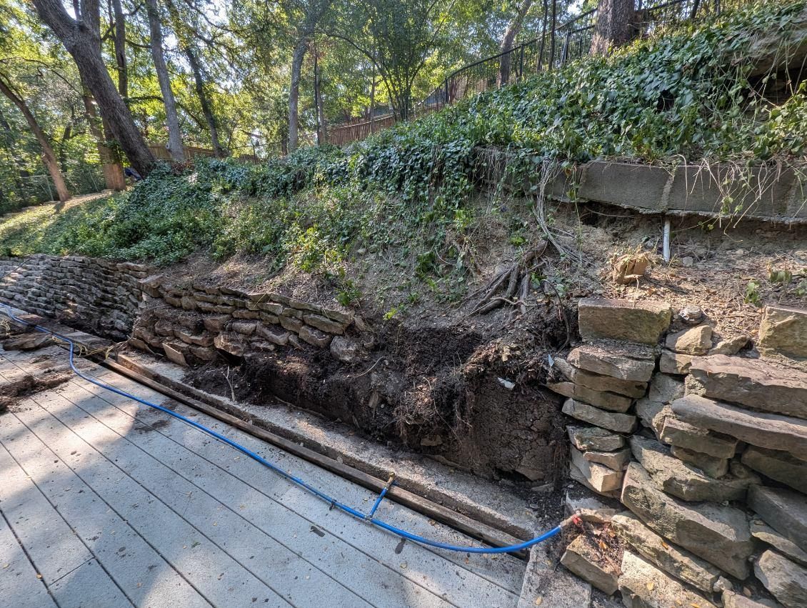 Outdoor living area for Rojas Contractors in Fort Worth, TX