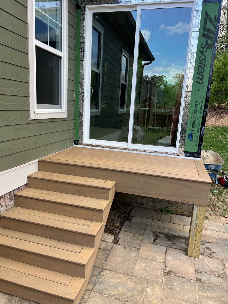 Deck & Patio Installation for T. Owen Henshaw Construction in Chattanooga, TN