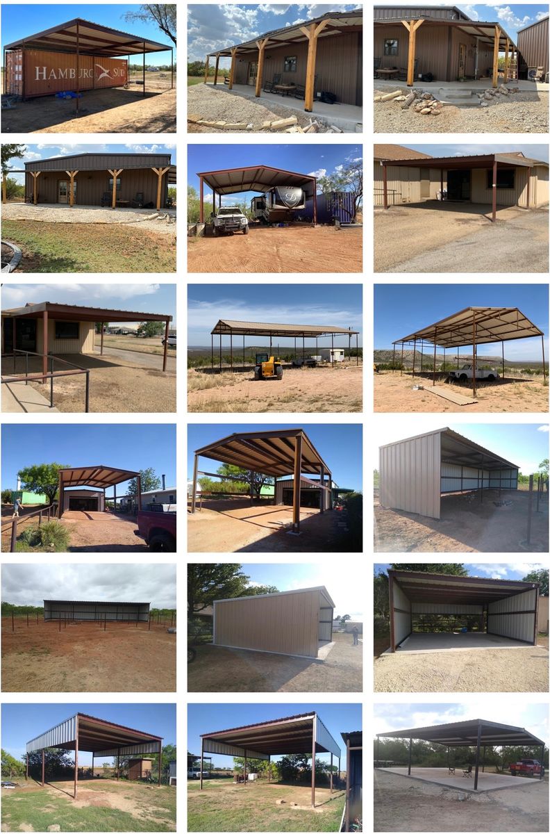 Garages for Bean Welding & Construction LLC in Ballinger, TX