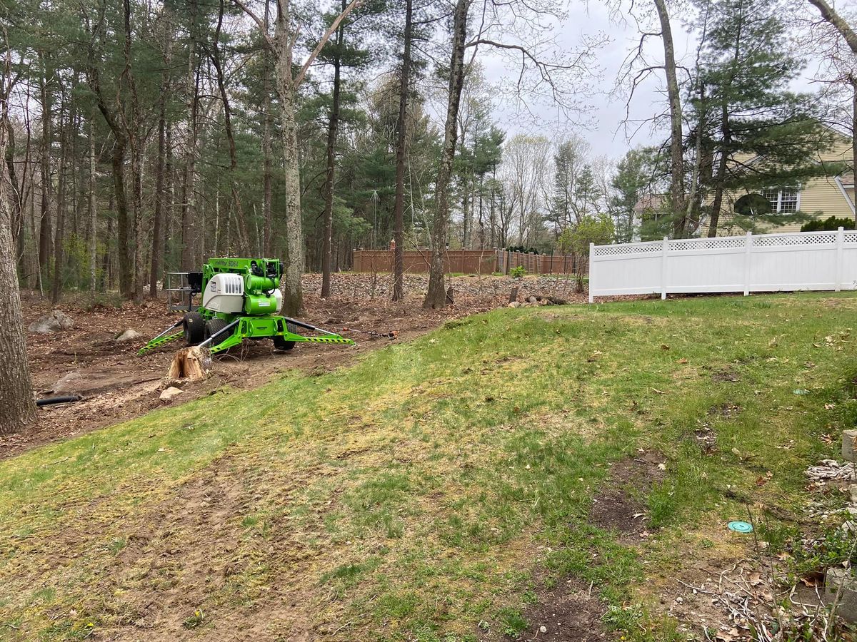 Site Preparation for Staruk Trucking & Excavation Inc. in Uxbridge, MA