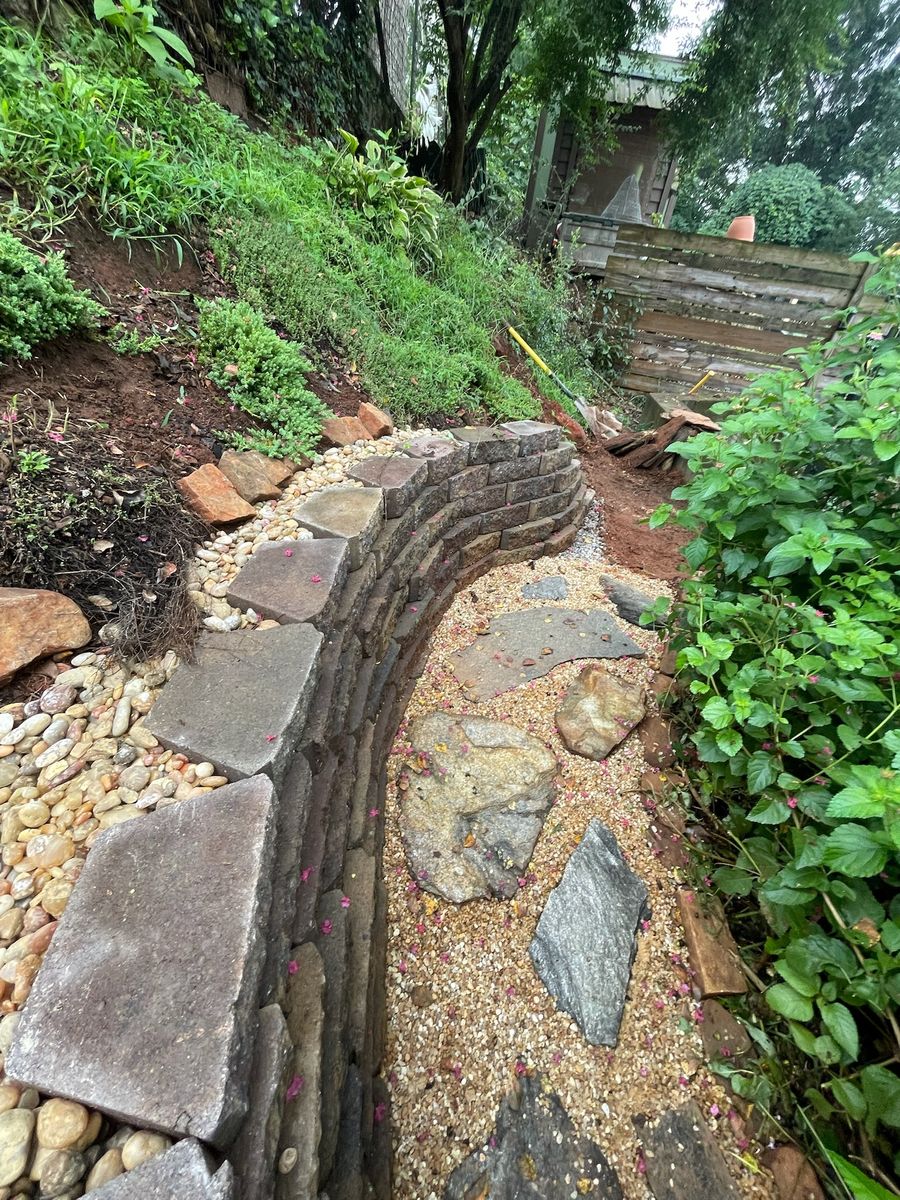 Hardscaping for Down To Earth Tree and Landscaping in Greenville, SC