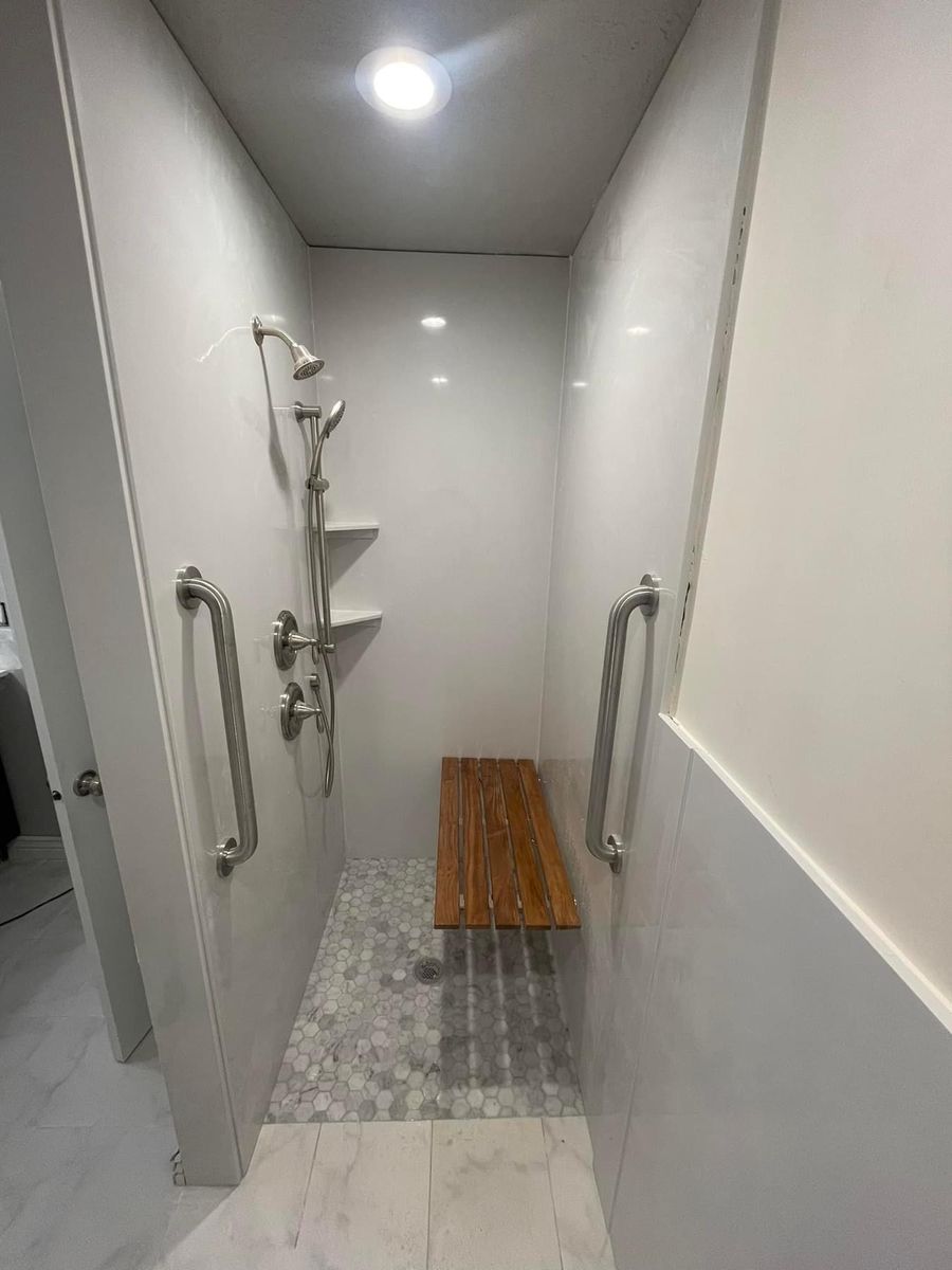 Shower for AKP Construction in Elwood, UT