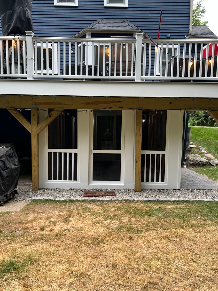 Siding and Trim for SJ Burke Construction in East Bridgewater, MA