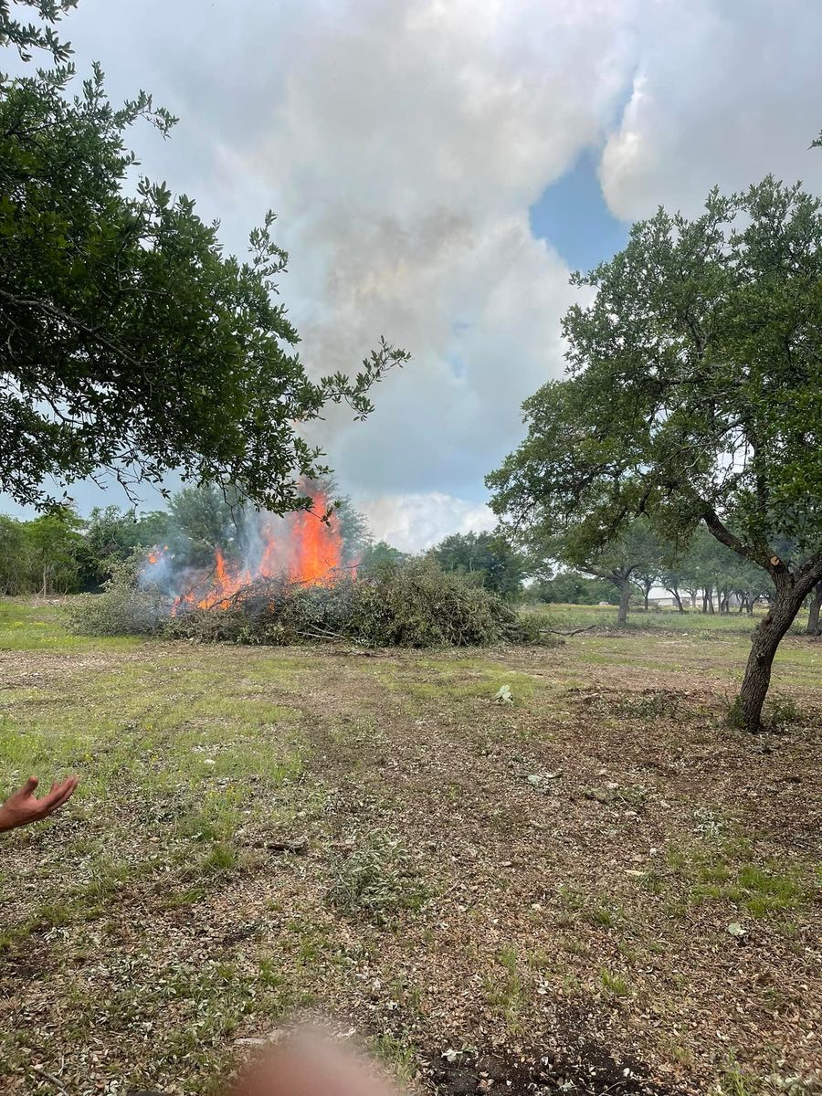 Land Clearing for CrossCut in Kempner, TX