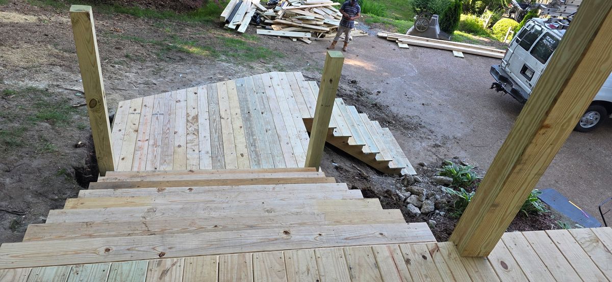 Deck & Patio Installation for J&L Remodeling in Mt. Juliet, TN