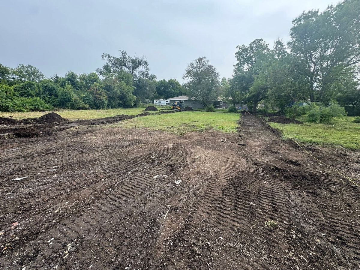Site Preparation for B&W Construction in Pittsburg, KS