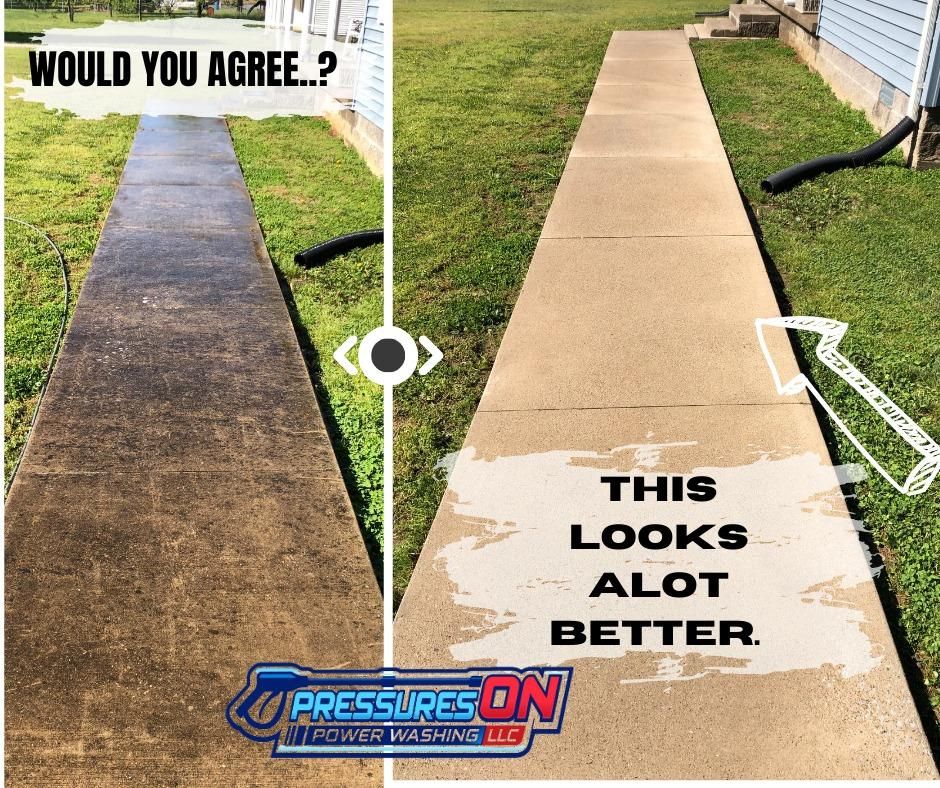 Concrete Cleaning for Pressures On LLC  in Bowling Green,  KY