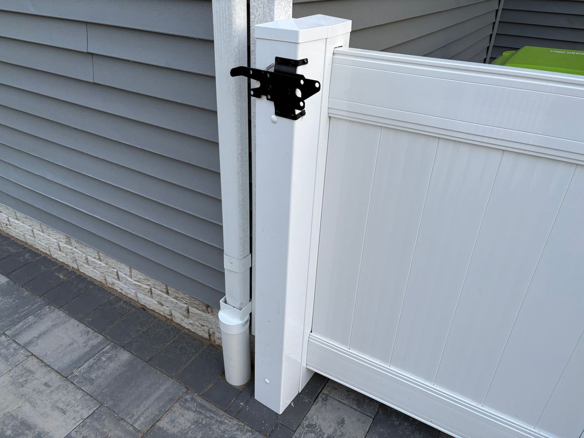 Fence installation for Solid Ground Outdoor Living Solutions in Seaford, DE