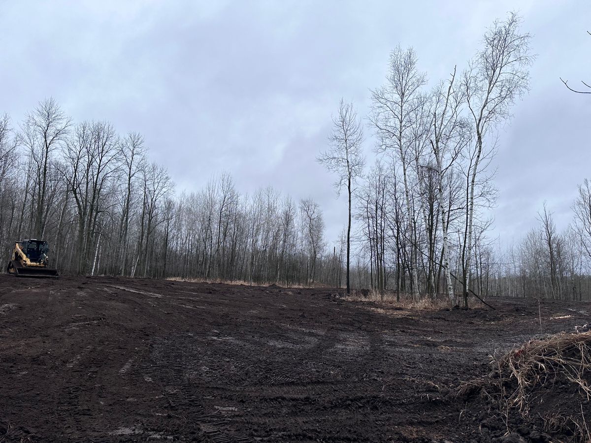 Site Preparation for B & M Land Management in Green Bay, WI