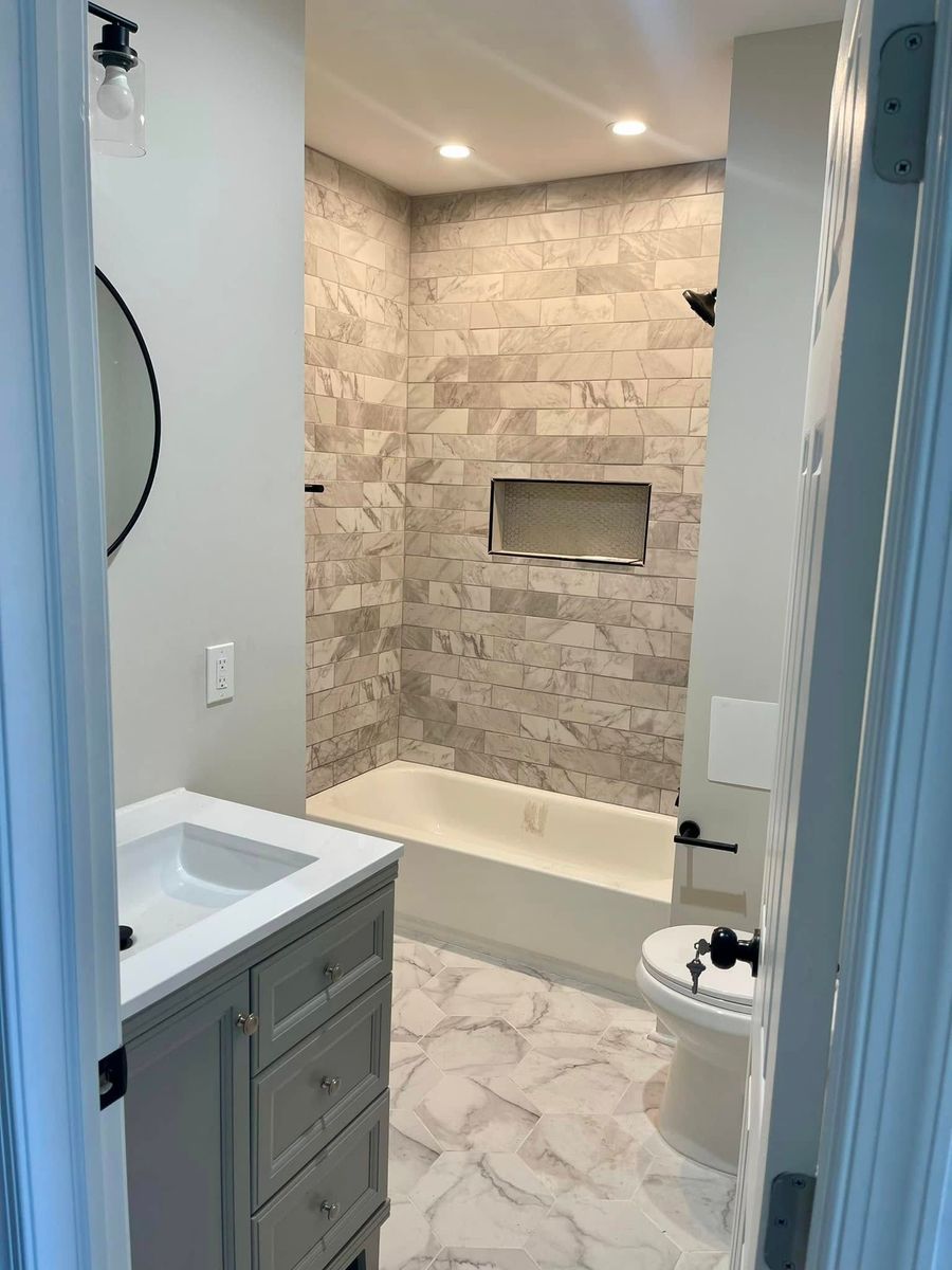 Bathroom Renovation for Universal Builders in Baltimore, MD