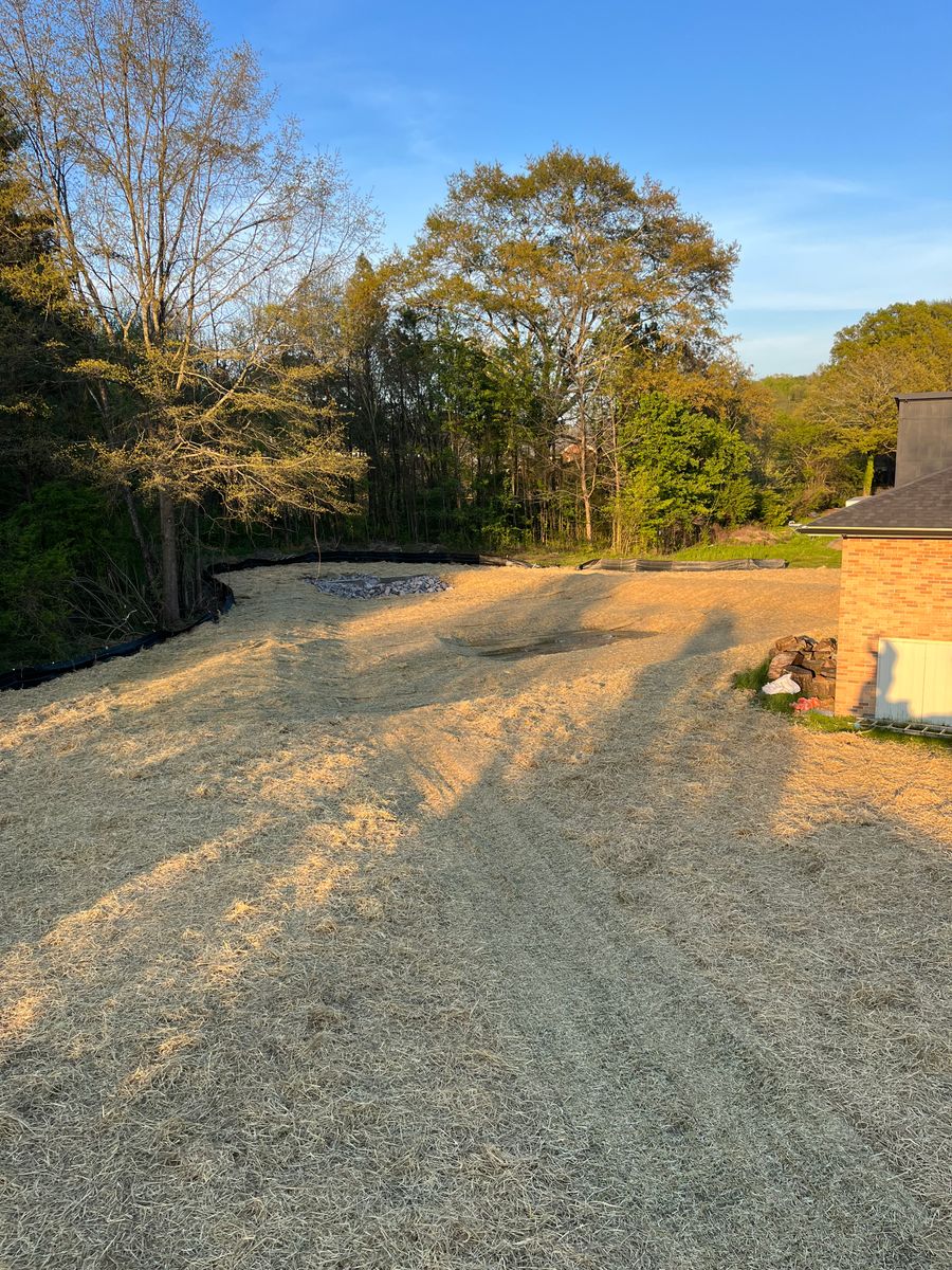 Land Grading for J.P Landscaping and Excavation in Chattanooga, TN
