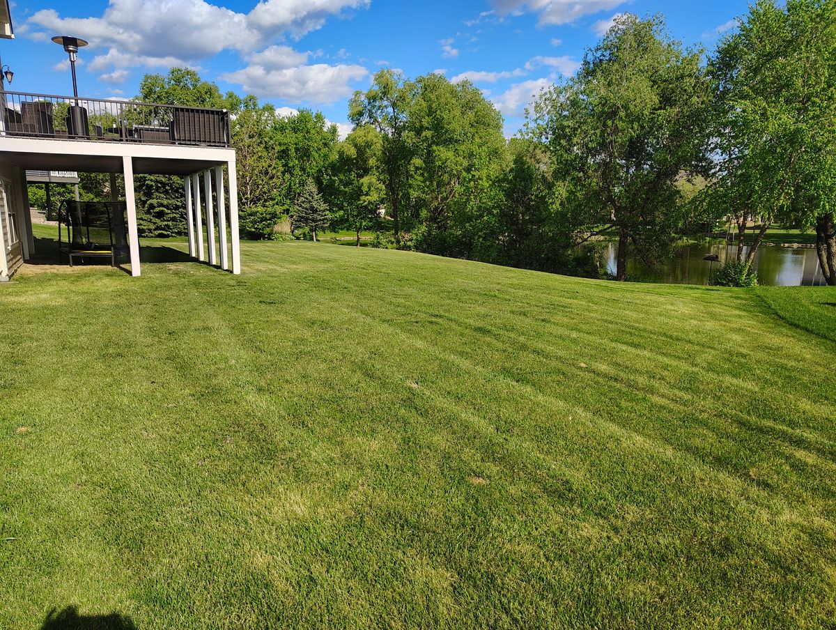 Mowing for Big River lawn Care services and snow LLC in Wausau, WI