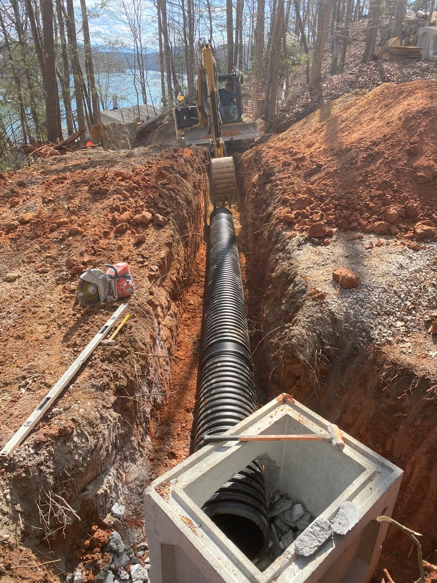 Storm Water Management for J&G LandWorx LLC in Rutherfordton, NC