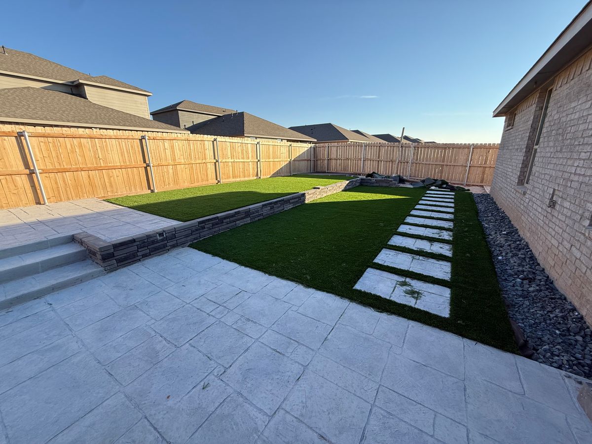 Hardscaping for AMV Irrigation Specialist LLC in Midland County, TX